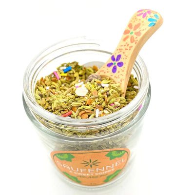 A Sweet Soiree Mix 4 oz. Jar and Spoon