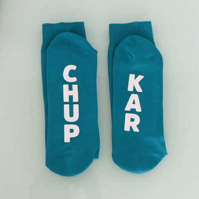Chup Kar Crew Socks