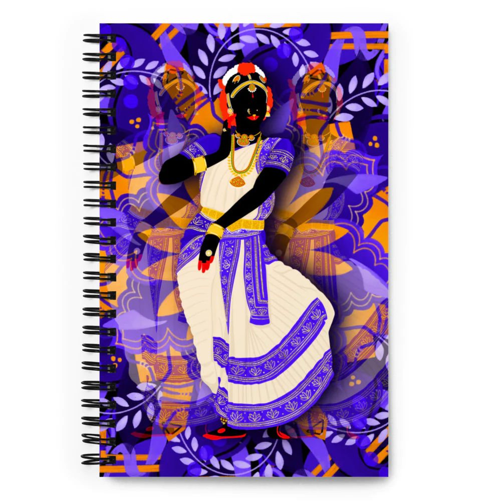 Kuchipudi - Spiral notebook
