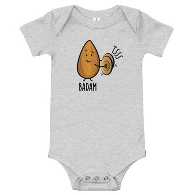 Badam Tsss onesie by The Cute Pista