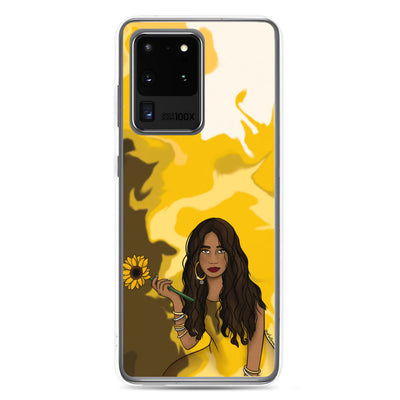 Sunflower Swirl Phone Case: Samsung