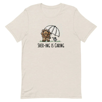 Shering is Caring - Adult T-shirt