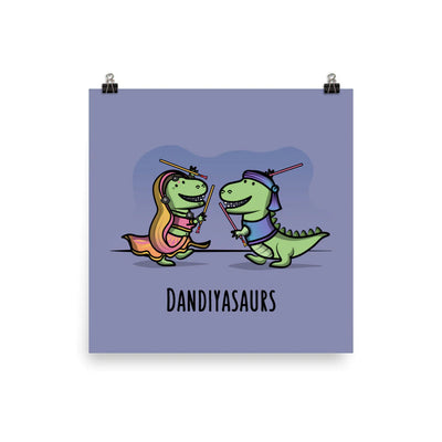 Dandiyasaurs - Art Print