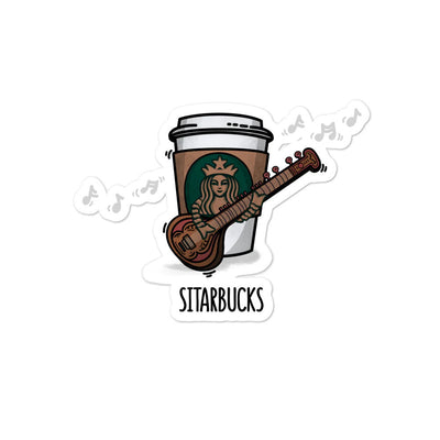 Sitarbucks - Sticker