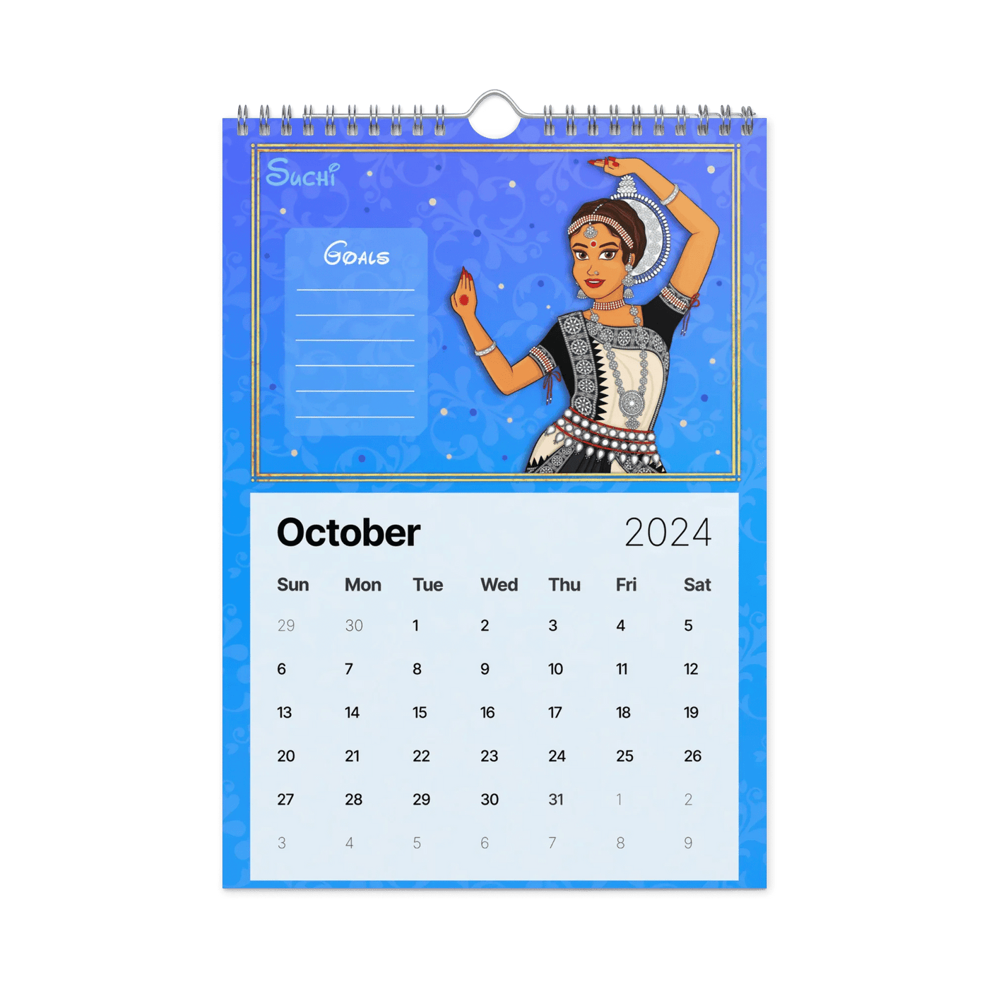 Desi Royalty - Wall calendar (2024)