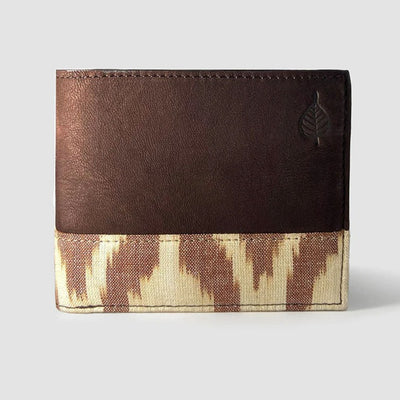 Brown Leather Wallet By Pali