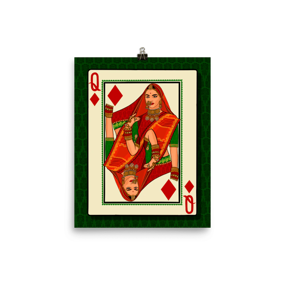 Queen of Diamonds - Poster