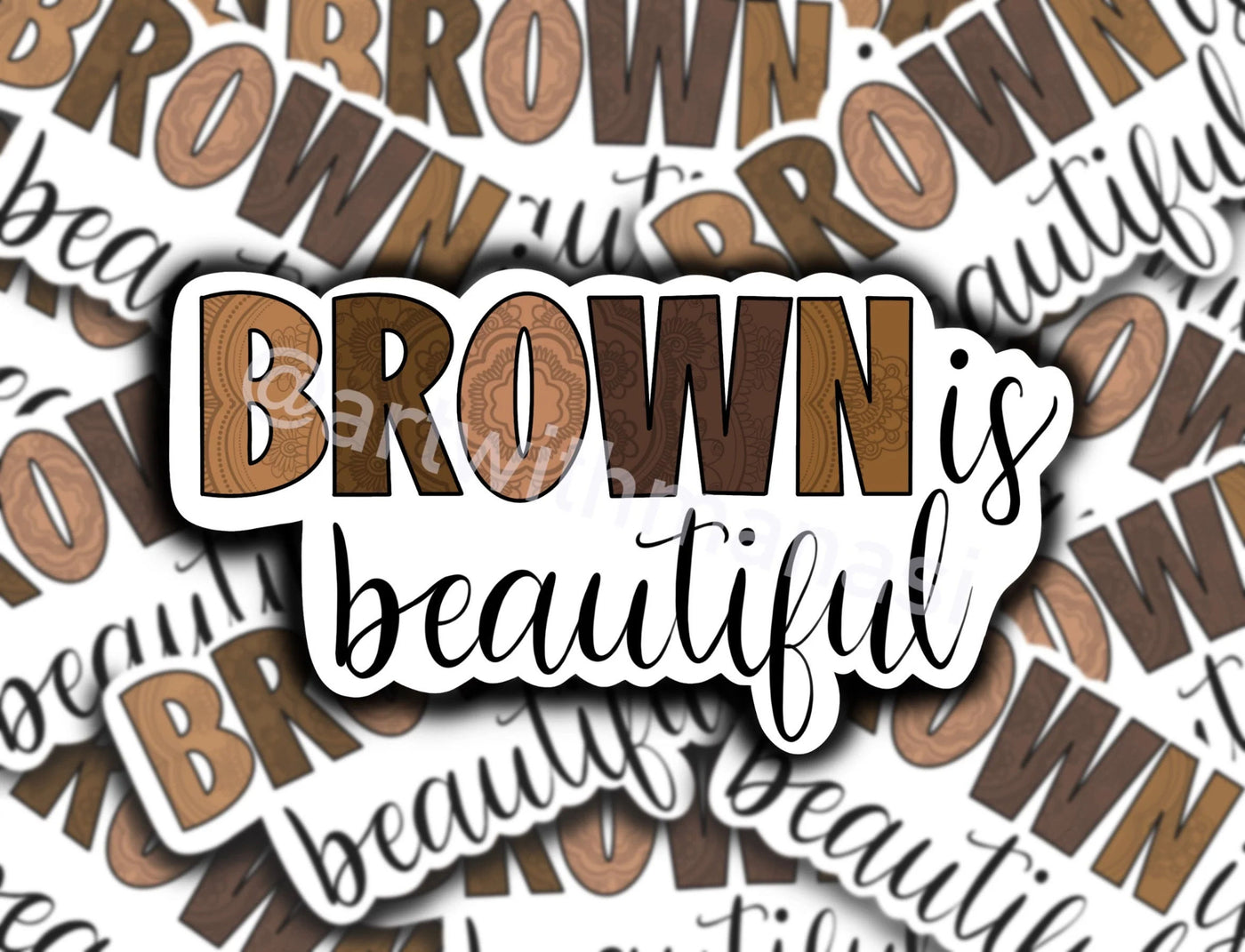 Brown is Beautiful Sticker Pack