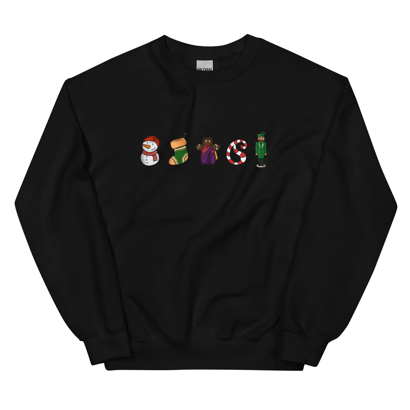 Desi Christmas Elements Sweatshirt