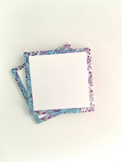 Sticky Notes -Set of 2- Blue and Pink