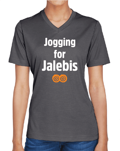 Jogging for Jalebis V-Neck