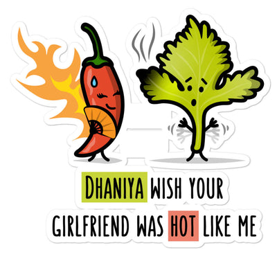 Dhaniya Wish - Sticker