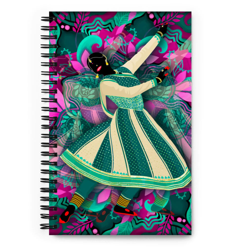 Kathak - Spiral notebook