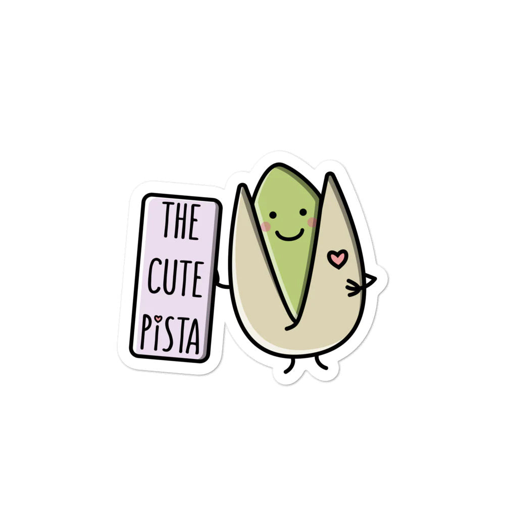 The Cute Pista Sticker by The Cute Pista