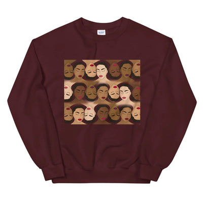 Shades of Brown Women Sweatshirt