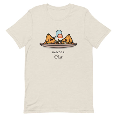 Samosa Chat Adult T-shirt by The Cute Pista 