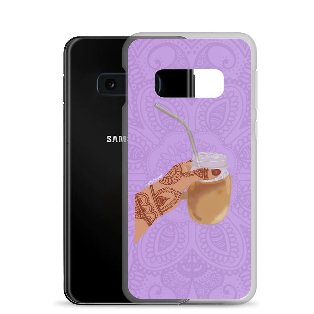 Iced Coffee Mendhi Hands Phone Case: Samsung