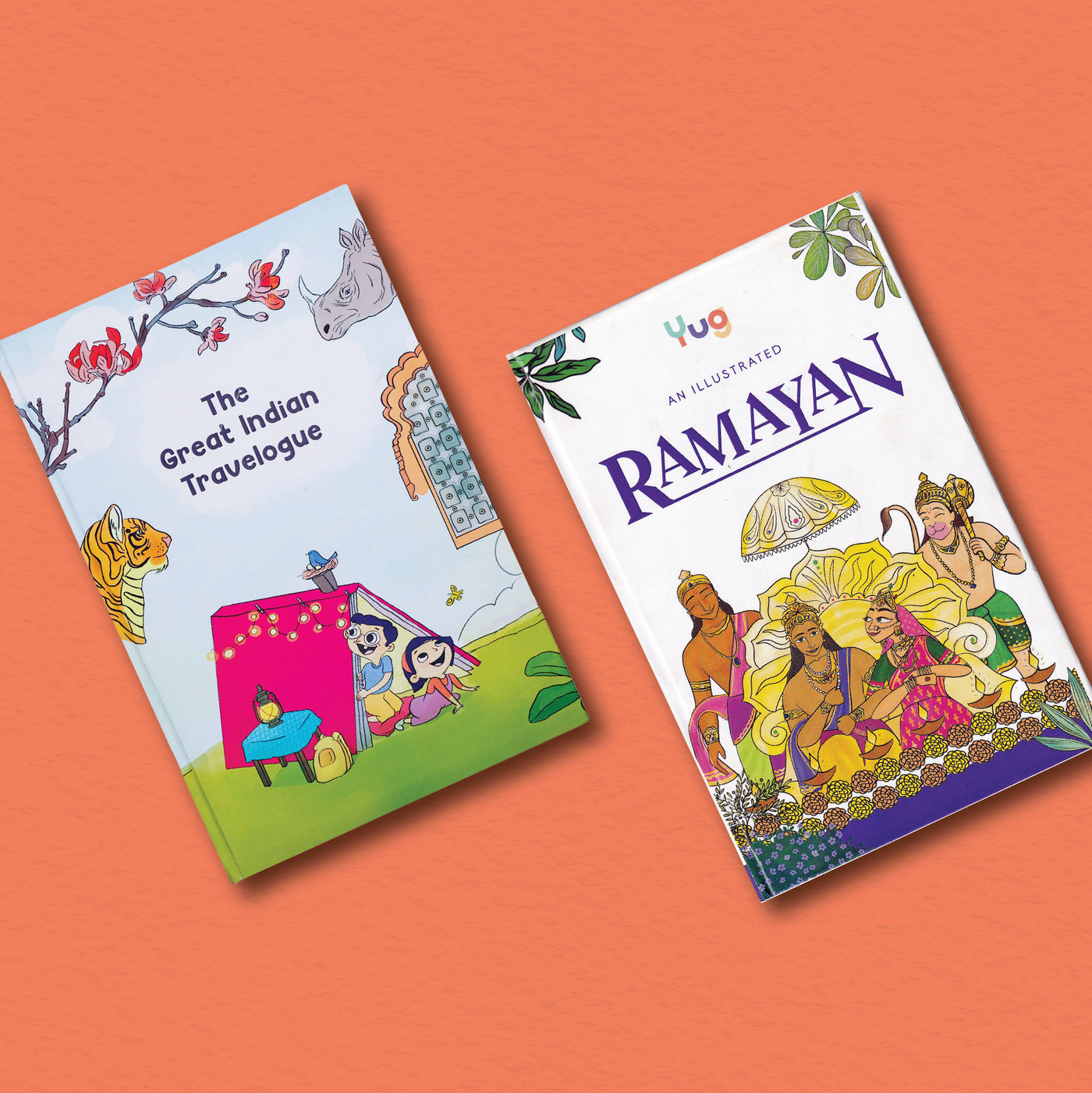 An Illustrated Ramayan & The Great Indian Travelogue Combo
