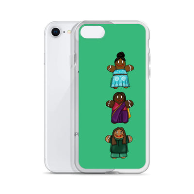 Desi Gingerbread Women iPhone Case
