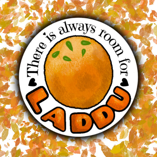 There is always room for Laddu Sticker