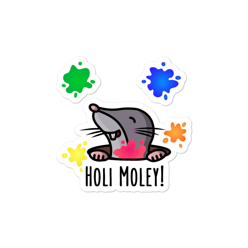 Holi Moley Sticker by The Cute Pista