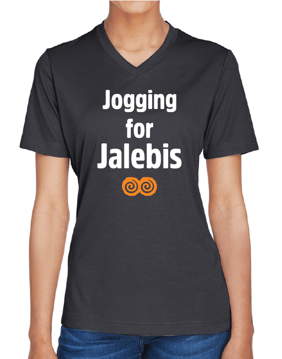 Jogging for Jalebis V-Neck