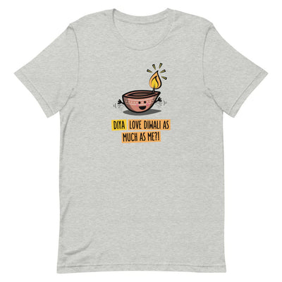 Diya love Diwali - Adult T-Shirt