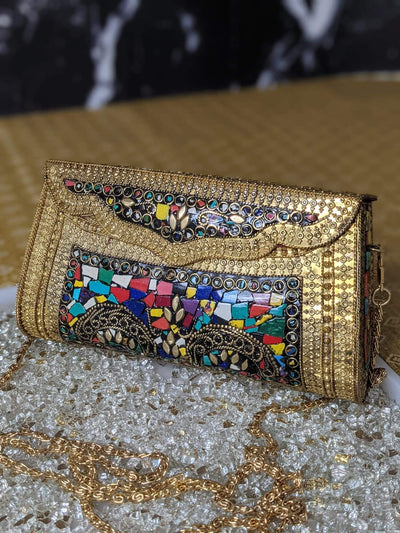 Mosaic Tile Clutch