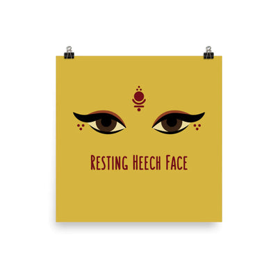Resting Heech Face - Art Print