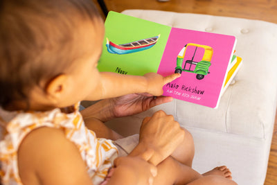 My First Hindi Words! - Things That Go!  (Board Book)
