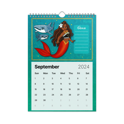 Desi Royalty - Wall calendar (2024)