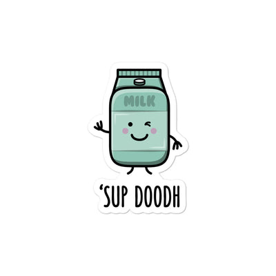 Sup Doodh Sticker by The Cute Pista