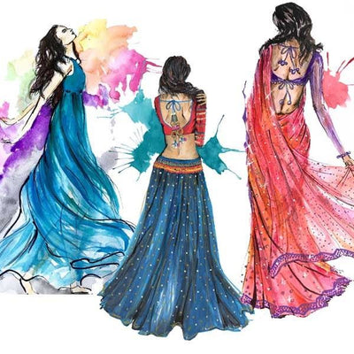 Boho chic at heart - Illustration