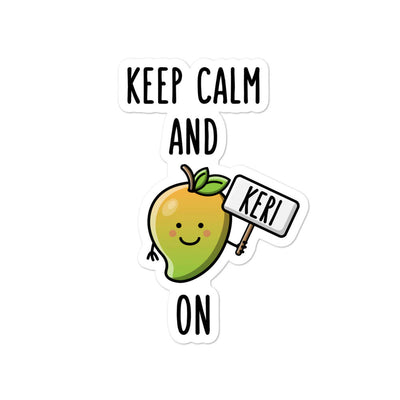 Keep Calm and Keri On - Sticker
