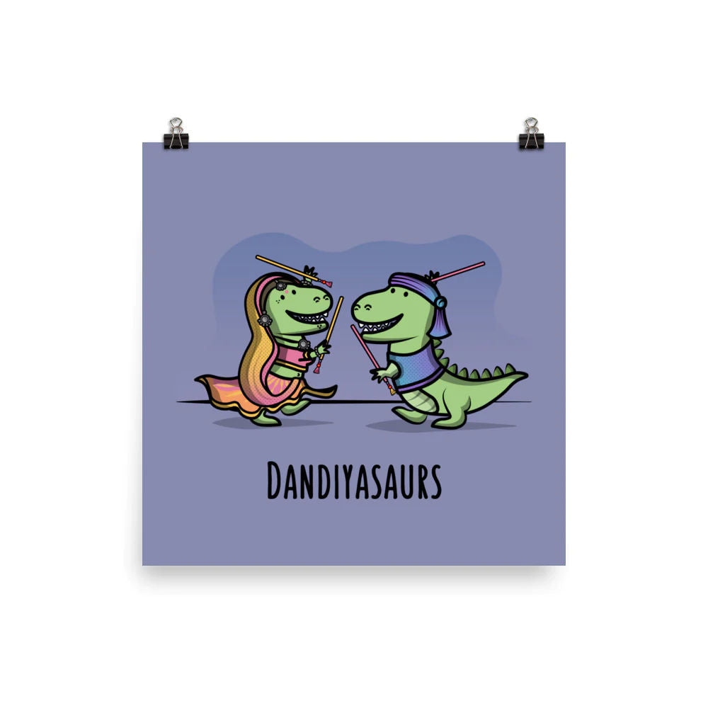 Dandiyasaurs - Art Print