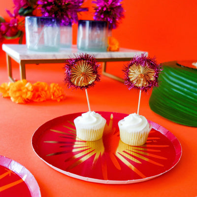 Sparkler Cake Topper (x 3)