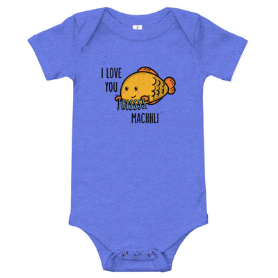 Love you a Machhli onesie by The Cute Pista