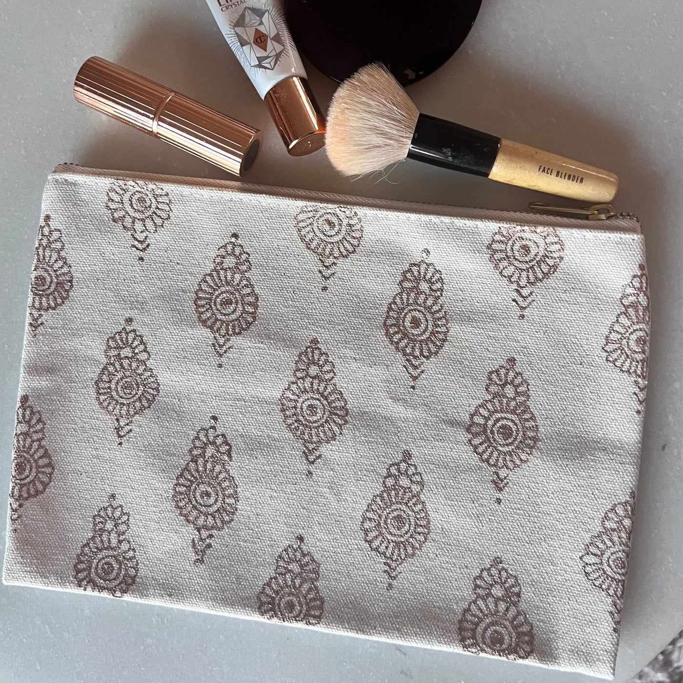Drip Cosmetic pouch by Neha Assar