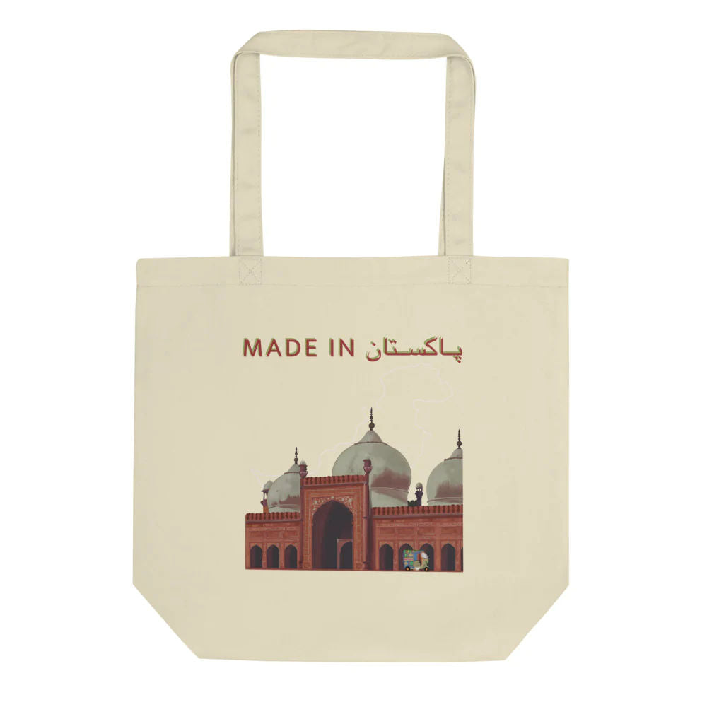 Made in Pakistan Tote Bag by Labyrinthave