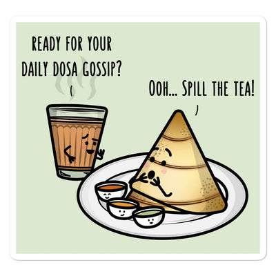 Daily Dosa Gossip - Sticker