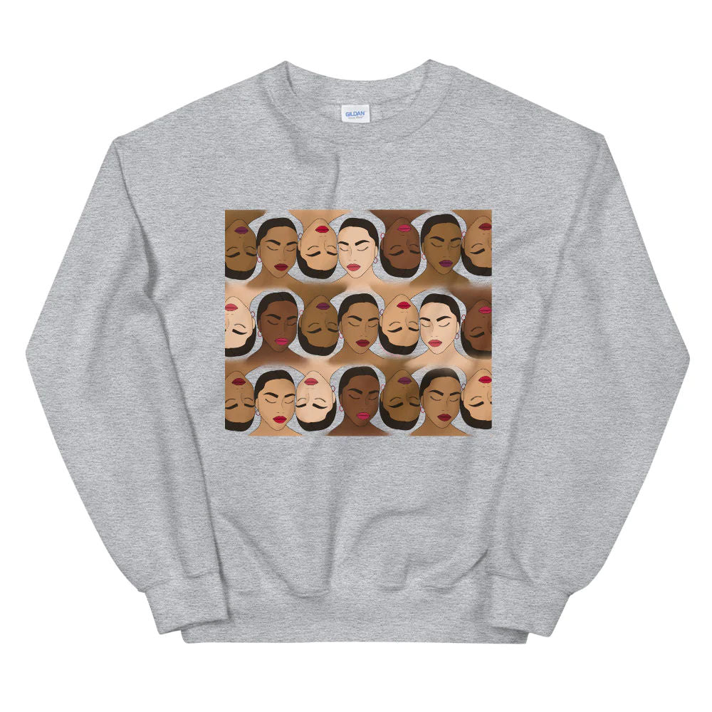 Shades of Brown Women Sweatshirt