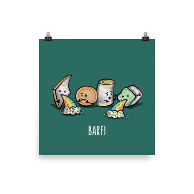 Barfi Art Print by The Cute Pista