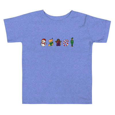 Toddler Desi Christmas Elements T-Shirt