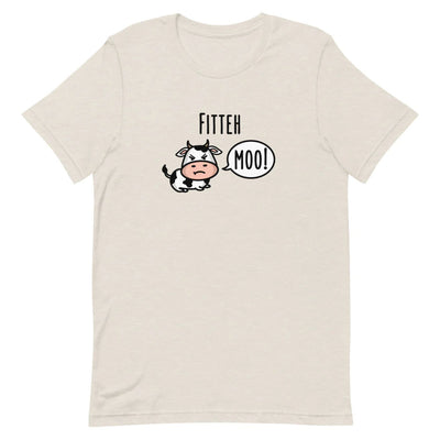 Fitteh Moo Adult T-shirt by The Cute Pista 