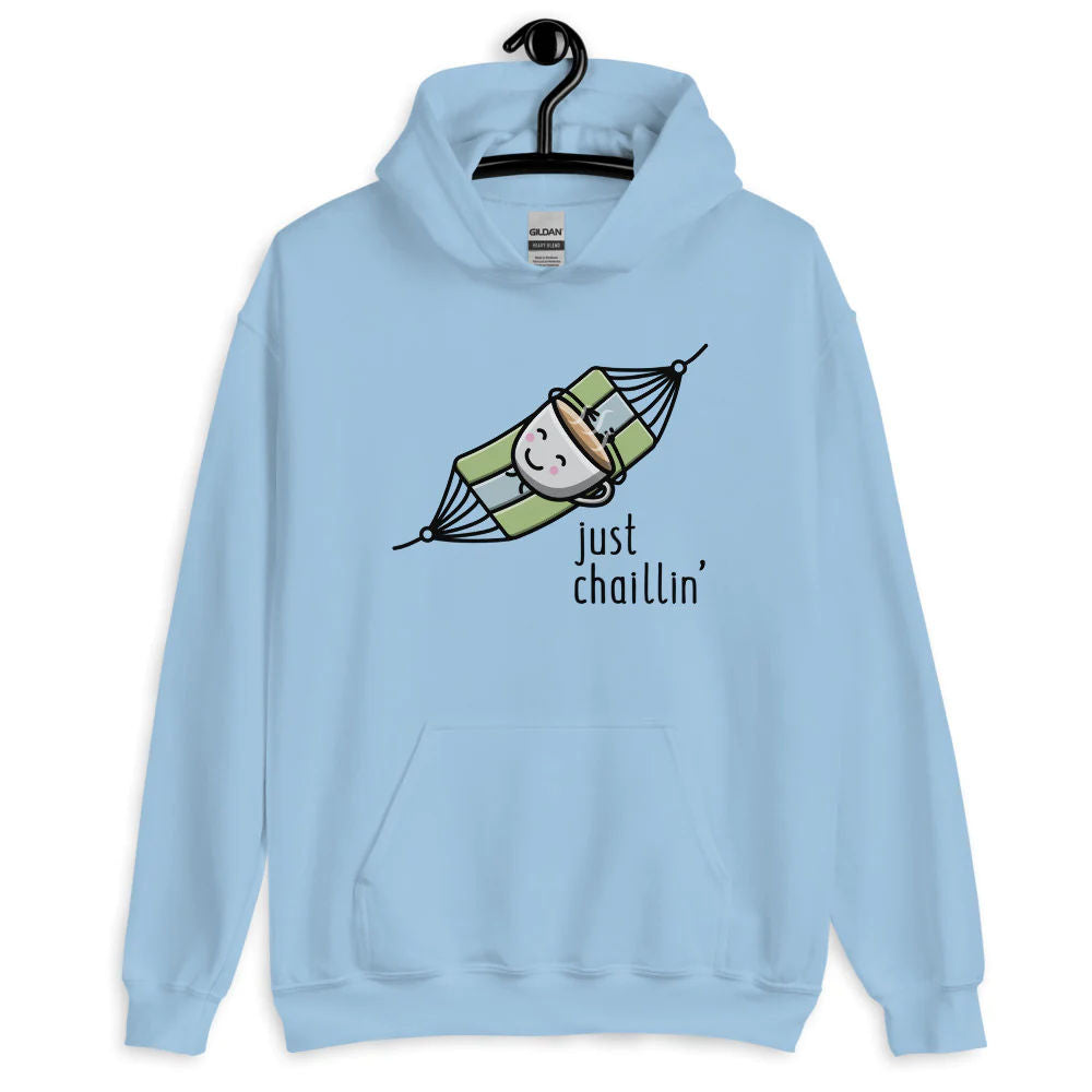 Just Chaillin Hoodie by The Cute Pista