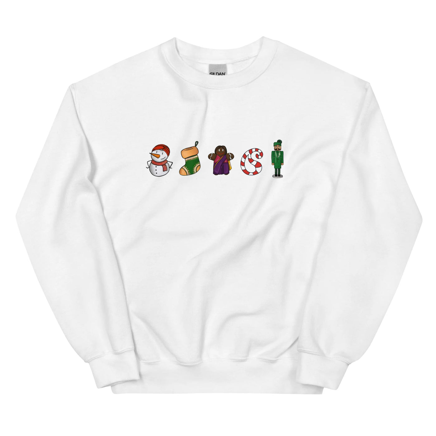 Desi Christmas Elements Sweatshirt