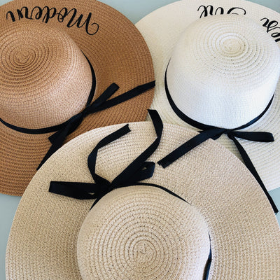 Wedding Beach Hats