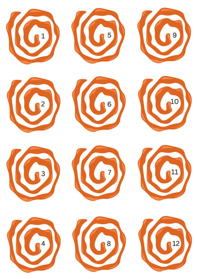 Pin the Jalebi- Asian Event Game