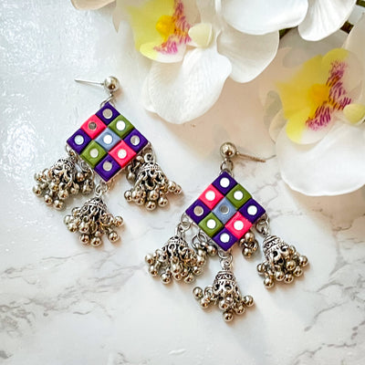 What Jhumka Earrings by Nayakala Creations