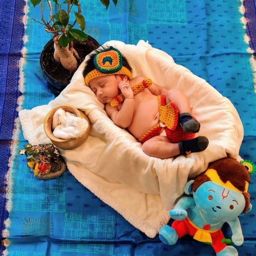Krishna Newborn Outfit